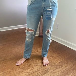Zara Boyfriend Denim Jeans